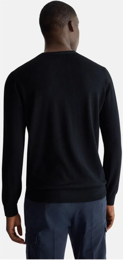 Liu Jo Zwarte Wollen Trui Essentiële Moderne Stijl Black Heren - Foto 5