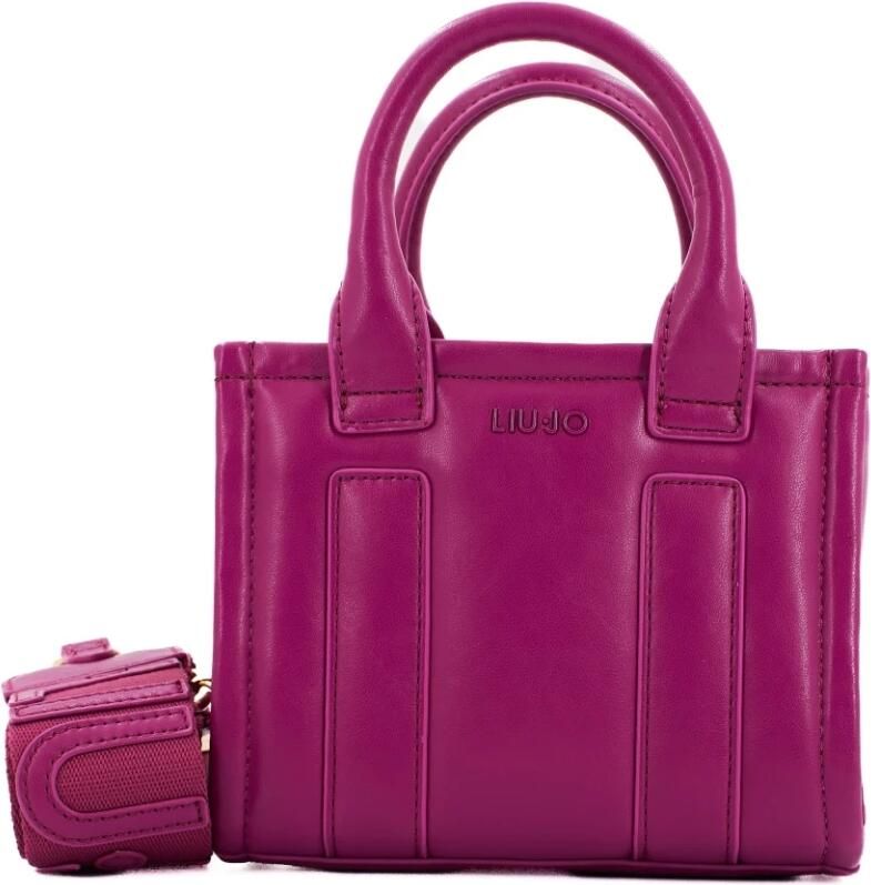 Liu Jo Stijlvolle Handtassen voor Winkelen Pink Dames - Foto 4