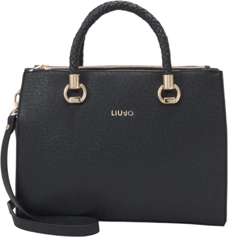 Liu Jo White Handtas met labeldetail model 'Manhattan' - Foto 4