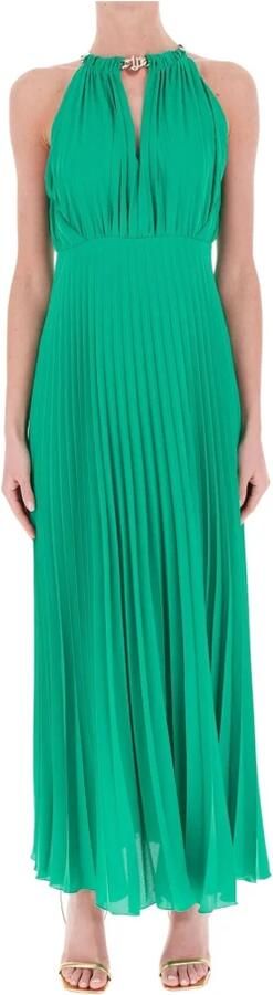 Liu Jo Groene Jurken Collectie 1 Knoopsluiting Green Dames - Foto 3