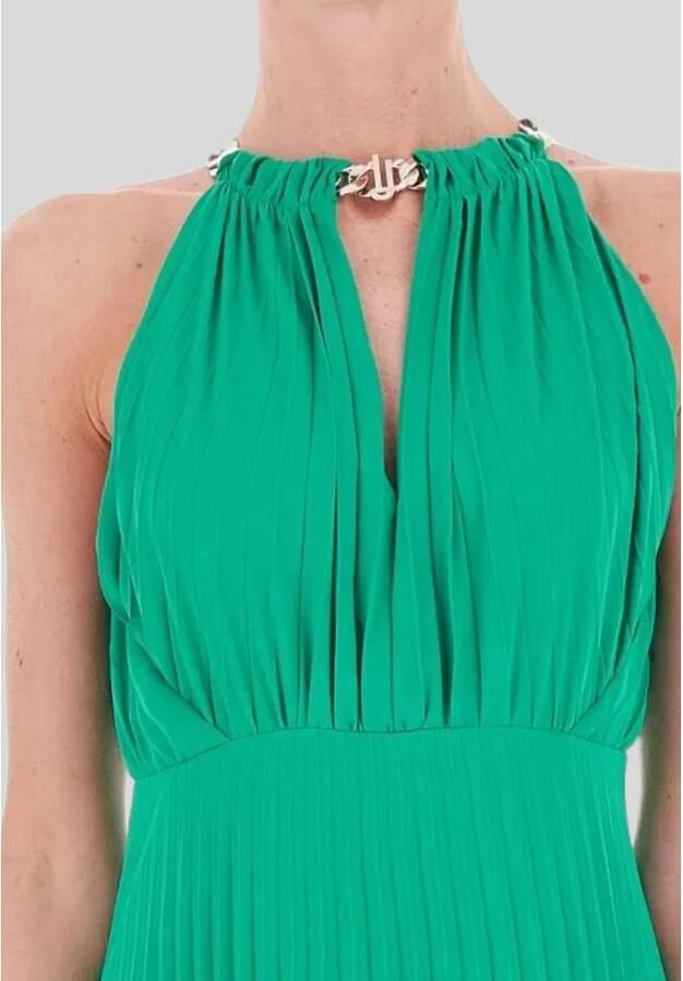 Liu Jo Groene Jurken Collectie 1 Knoopsluiting Green Dames