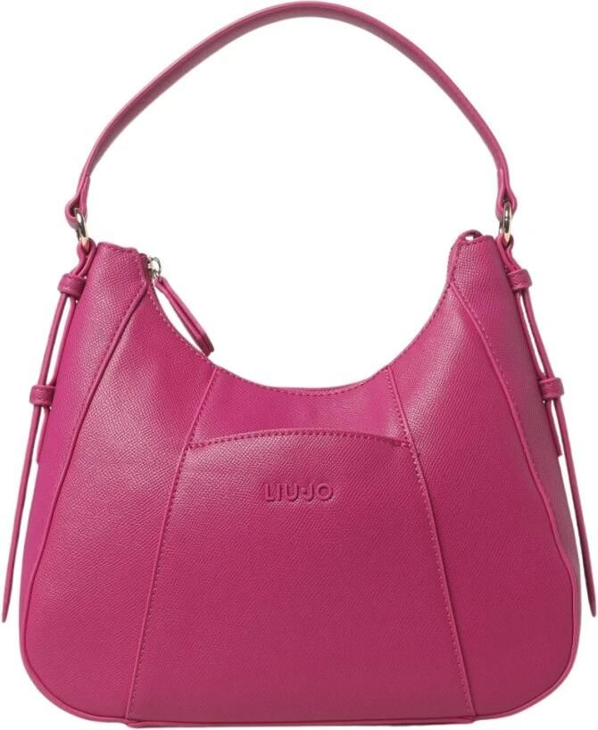 Liu Jo Stijlvolle Media Hobo Tas Pink Dames
