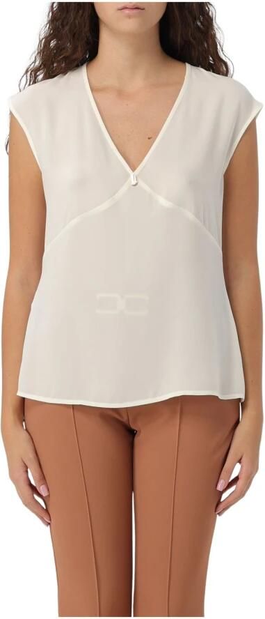 Liu Jo Stijlvolle Poly Chimono Top White Dames - Foto 3