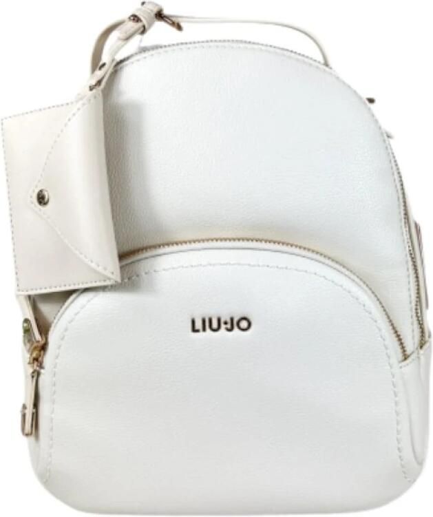 Liu Jo Ivoor Rugzak Elegant Praktisch Stijlvol Accessoire Beige Dames - Foto 10