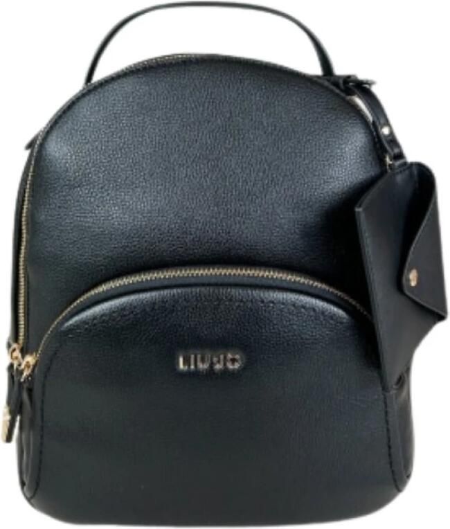 Liu Jo Gestructureerde Tote Tas Zwart Lente Zomer Black Dames - Foto 9