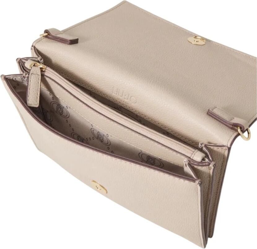 Liu Jo Stijlvolle Schoudertas Beige Dames - Foto 2