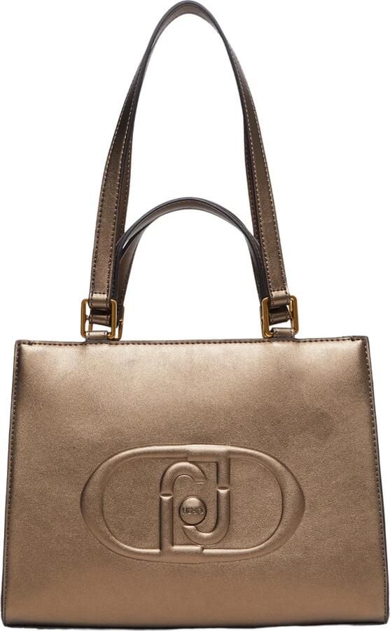 Liu Jo Stijlvolle Shopper Tas Better Brown Dames - Foto 5