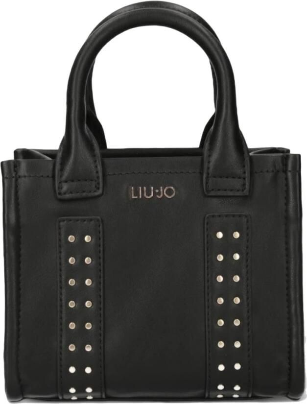 Liu Jo Studded Mini Collectie Zwarte Tas Black Dames - Foto 5