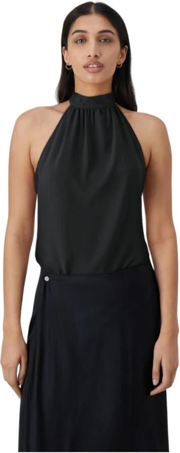 Liu Jo Stijlvolle Tanktop voor Vrouwen Black Dames