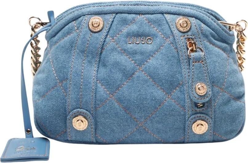 Liu Jo White Crossbodytas met labeldetail model 'KATE' - Foto 7