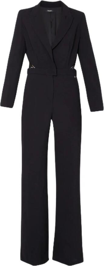 LIU JO BLACK Jumpsuit met reverskraag
