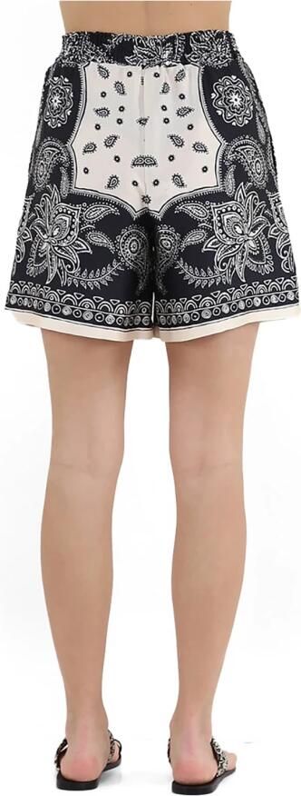 Liu Jo Natuurlijke Bandana Shorts Multicolor Dames - Foto 2
