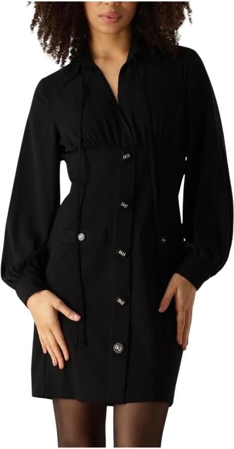 Liu Jo Veelzijdige Zwarte Jurk voor Vrouwen Black Dames - Foto 7