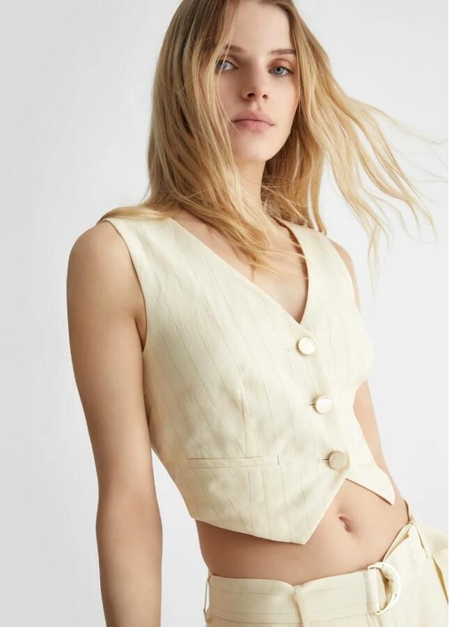 Liu Jo Vests Beige Dames - Foto 3