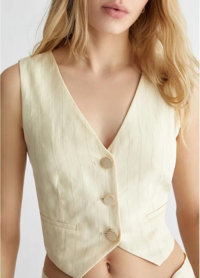 Liu Jo Vests Beige Dames - Foto 2