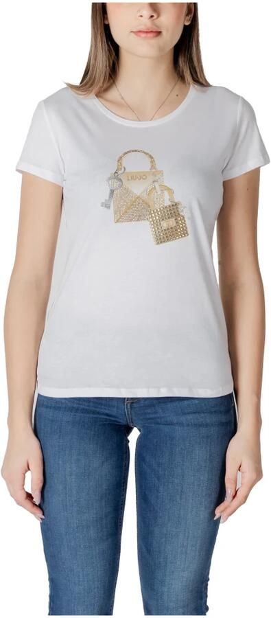 Liu Jo T-shirt Korte Mouw ECS MODA M C WA5362JS923 - Foto 3