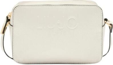 Liu Jo Witte Eenvoudige Schoudertas met Rits White Dames