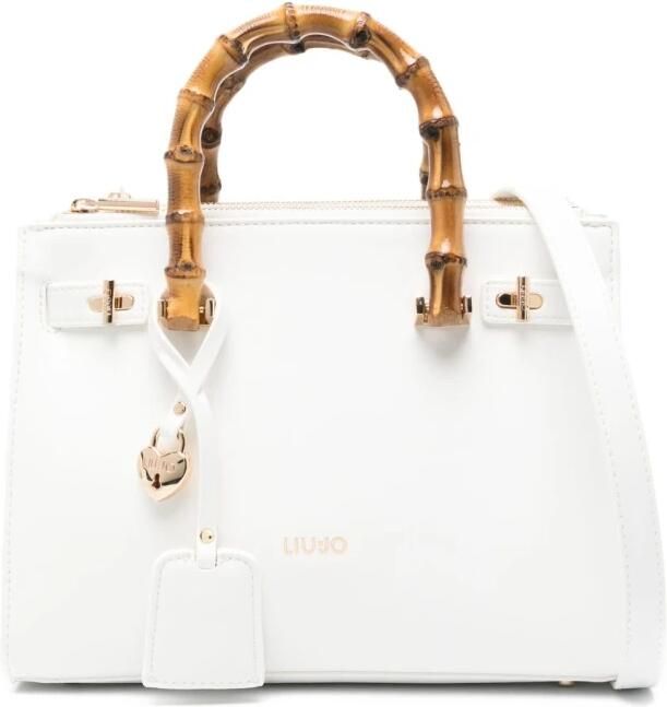 Liu Jo Satchel tas voor stijlvolle outfits White Dames - Foto 5
