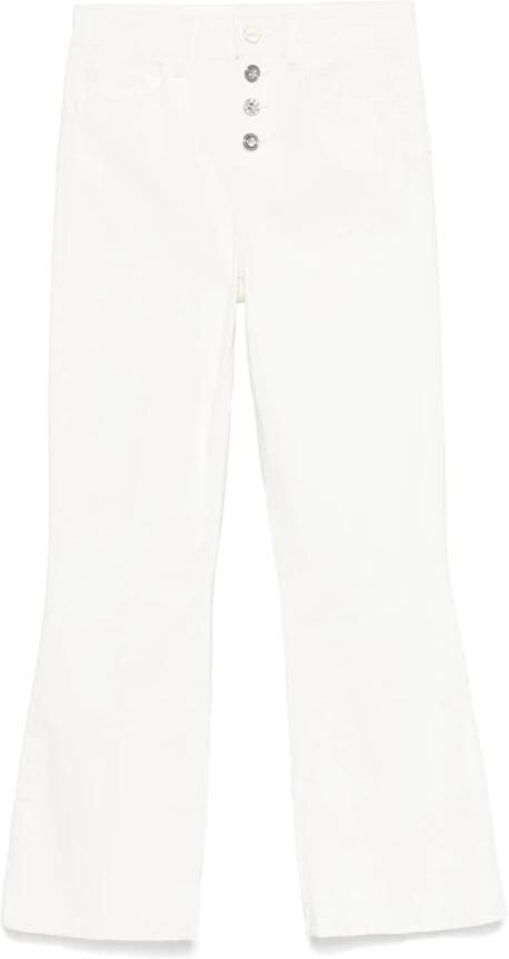Liu Jo Witte Jeans met Klassieke Stijl White Dames