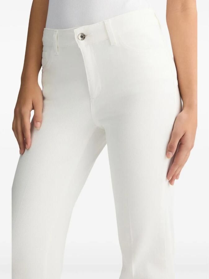 Liu Jo Witte Jeans met Studded Logo Detail White Dames - Foto 2
