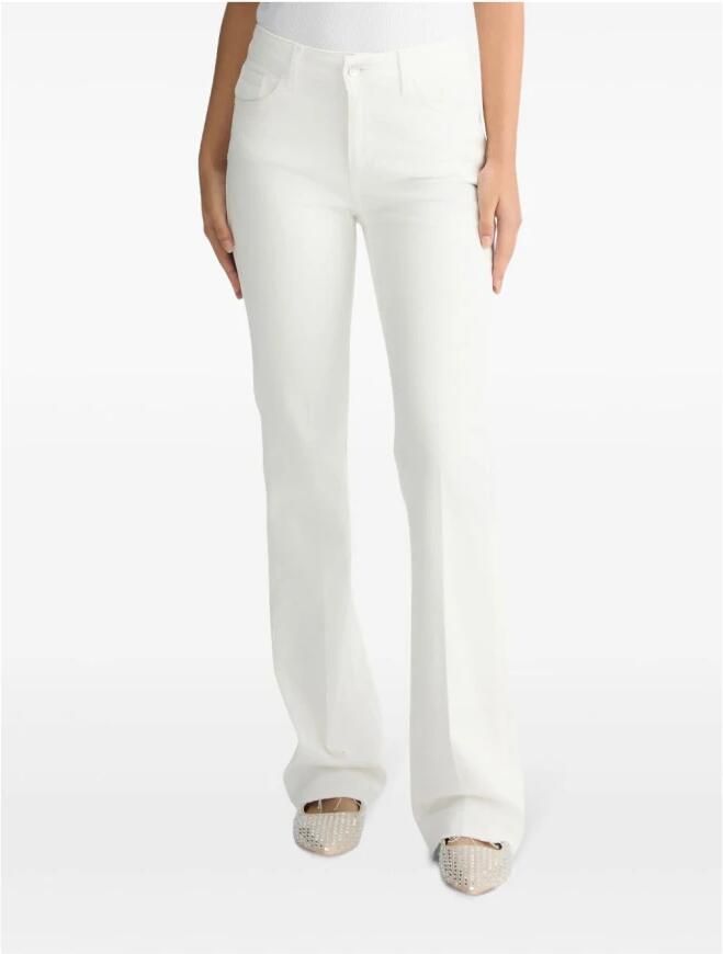 Liu Jo Witte Jeans met Studded Logo Detail White Dames - Foto 4