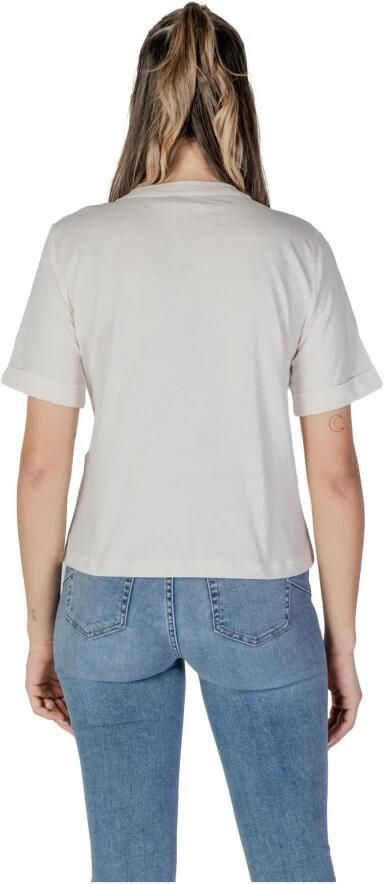 Liu Jo MultiColour V-hals T-shirts en Polos White Dames - Foto 2