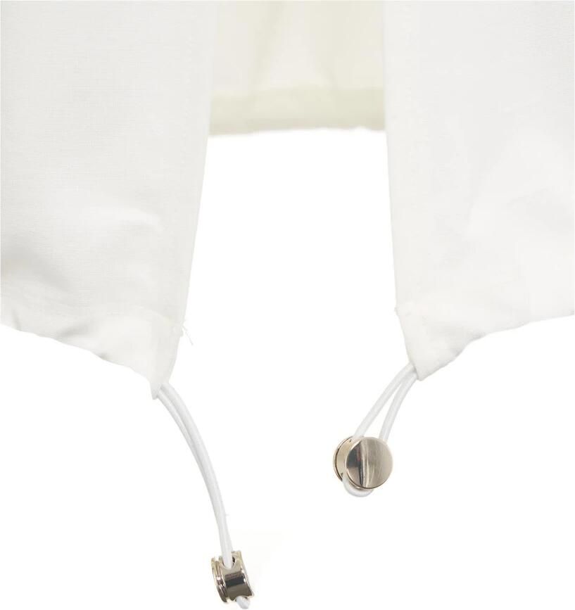 Liu Jo Moderne Cargo Zak Lange Rok White Dames