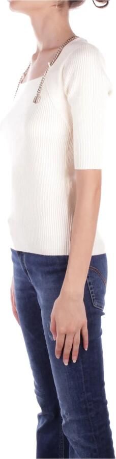 Liu Jo Witte Sweater met Cut-Out Detail White Dames - Foto 4