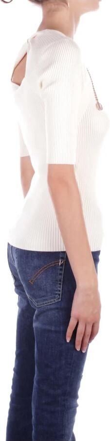 Liu Jo Witte Sweater met Cut-Out Detail White Dames - Foto 5