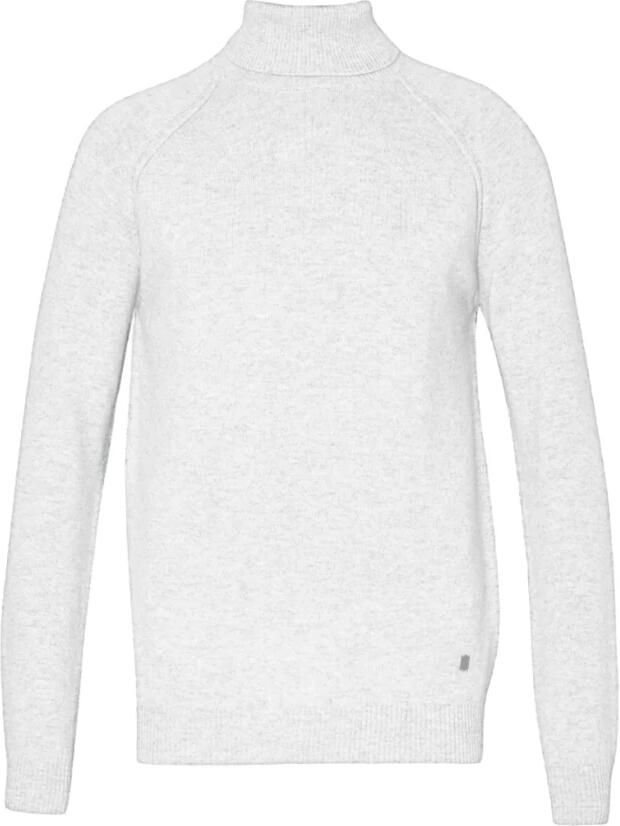 Liu Jo Wollen Trui Coltrui Stijlvol Zacht White Heren