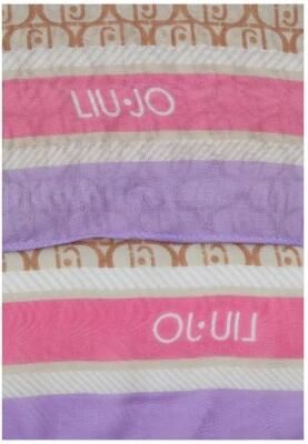 Liu Jo Zijden Sjaal Stijlvolle Mode Accessoire Multicolor Dames