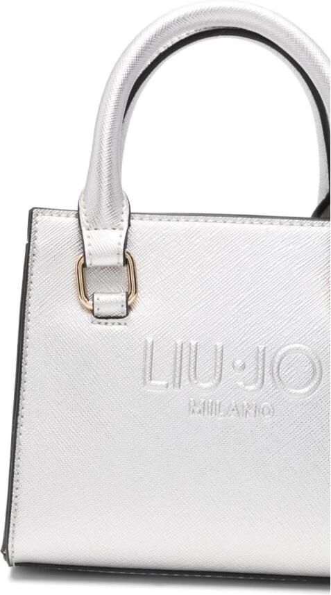 Liu Jo Zilver-tone Schoudertas met Toprits Gray Dames - Foto 2