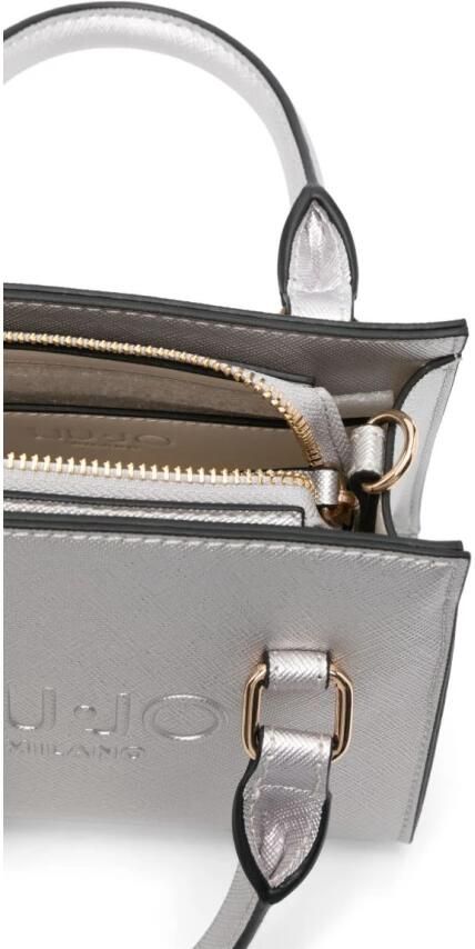 Liu Jo Zilver-tone Schoudertas met Toprits Gray Dames - Foto 3