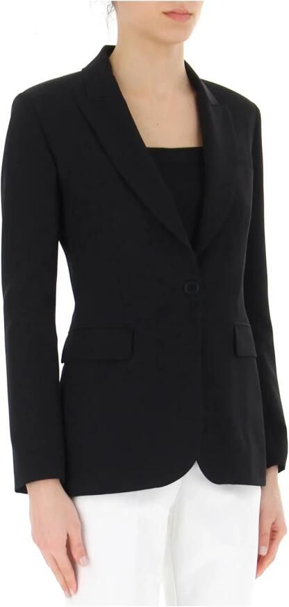 Liu Jo Aansluitende Skinny Broek met Rits en Knoop Black Dames - Foto 9