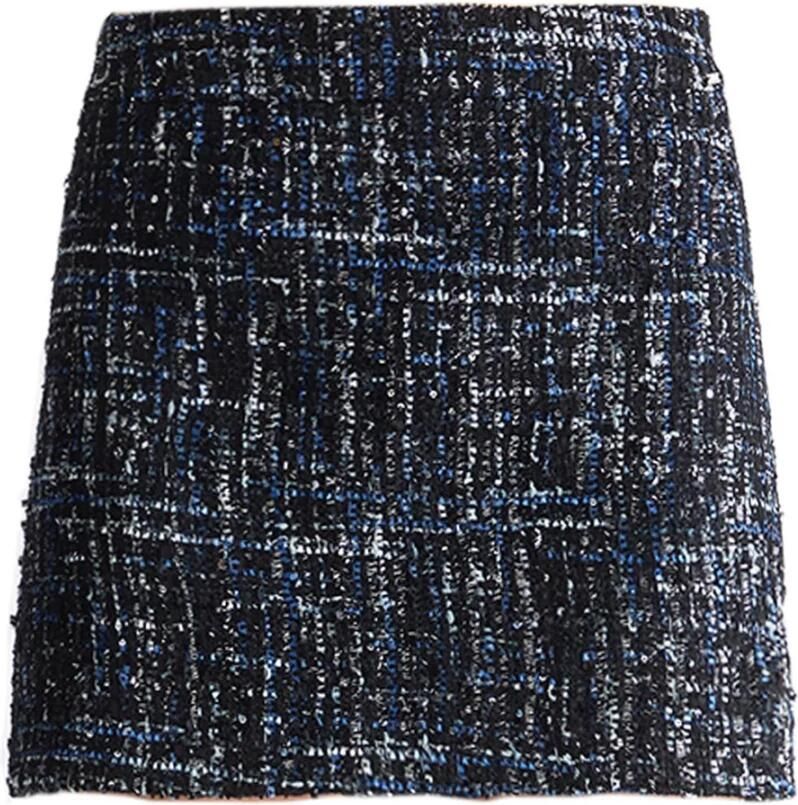 Liu Jo Zwarte Boucle Mini Rok Elegant Vrouwelijk Multicolor Dames - Foto 5