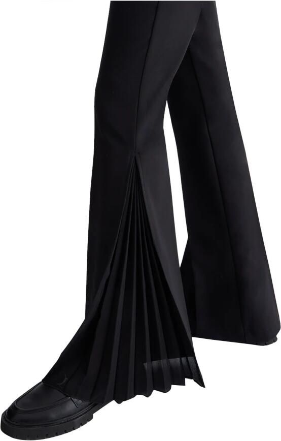 Liu Jo Zwarte Polyester Elastaan Broek Black Dames