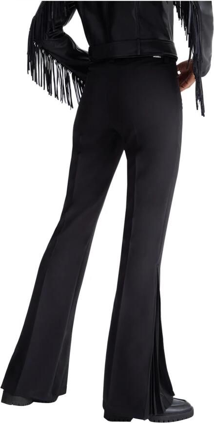 Liu Jo Zwarte Polyester Elastaan Broek Black Dames - Foto 2