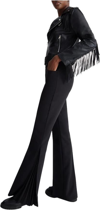 Liu Jo Zwarte Polyester Elastaan Broek Black Dames - Foto 3