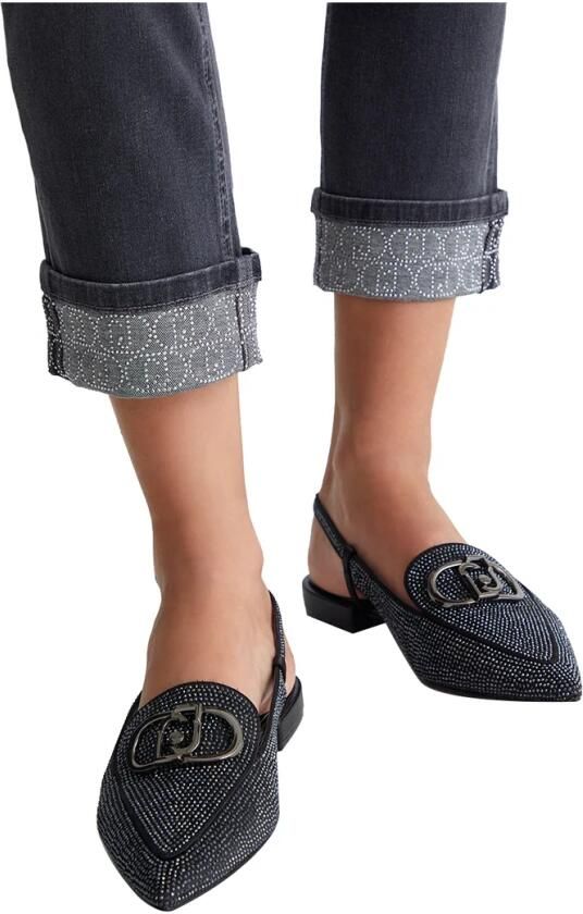 Liu Jo Zwarte Klassieke Jeans Black Dames