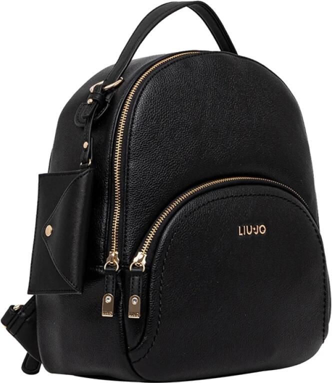 Liu Jo Gestructureerde Tote Tas Zwart Lente Zomer Black Dames - Foto 7