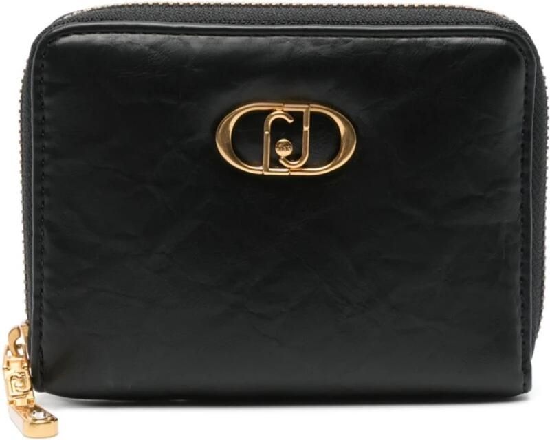 Liu Jo Zwarte Portemonnees voor Vrouwen Black Dames