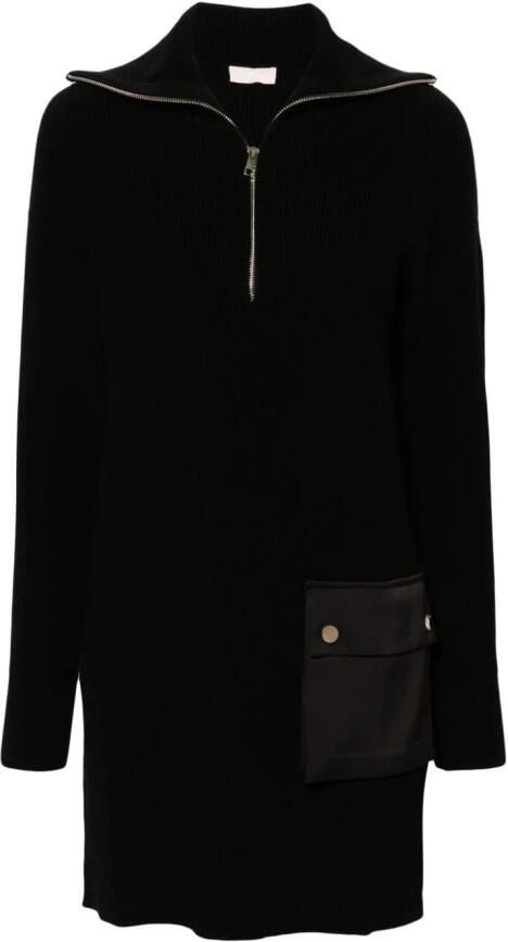 Liu Jo Veelzijdige ECS Abito Maglia Mini Jurk Black Dames - Foto 6