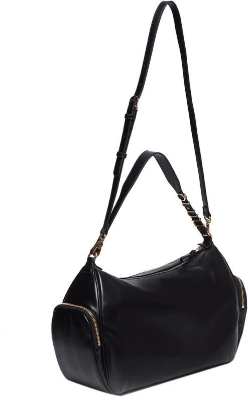 Liu Jo Zwarte Schoudertas met Gouden Details Black Dames - Foto 3