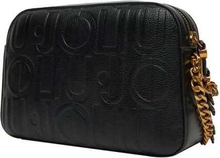 Liu Jo Zwarte schoudertas met gouden details Black Dames - Foto 2