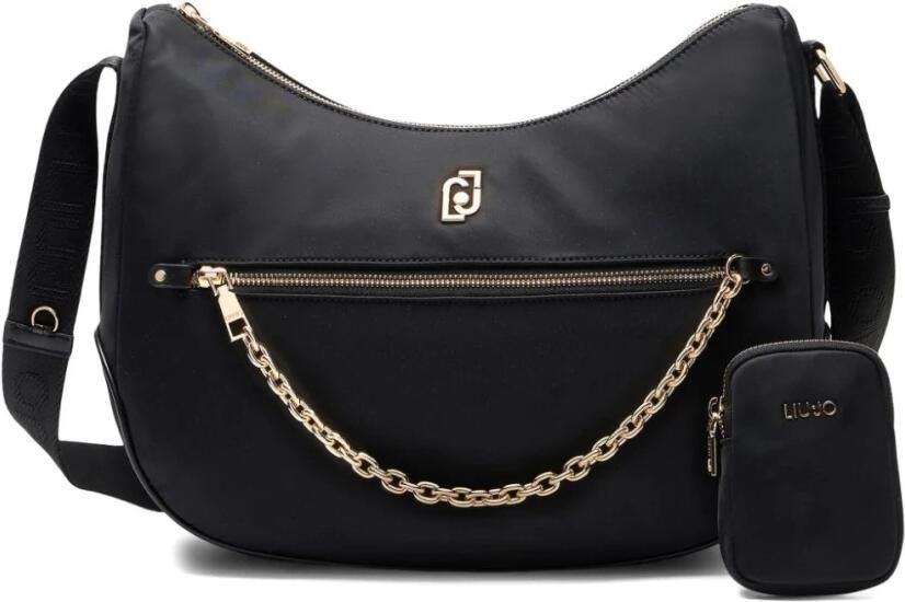 Liu Jo Stijlvolle schoudertas voor vrouwen Black Dames - Foto 5