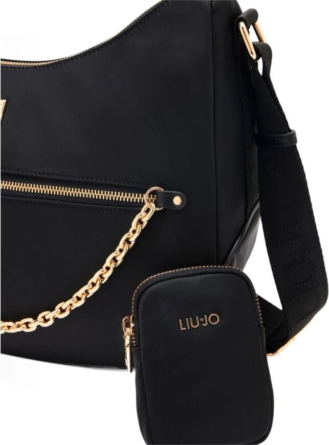 Liu Jo Stijlvolle schoudertas voor vrouwen Black Dames - Foto 3