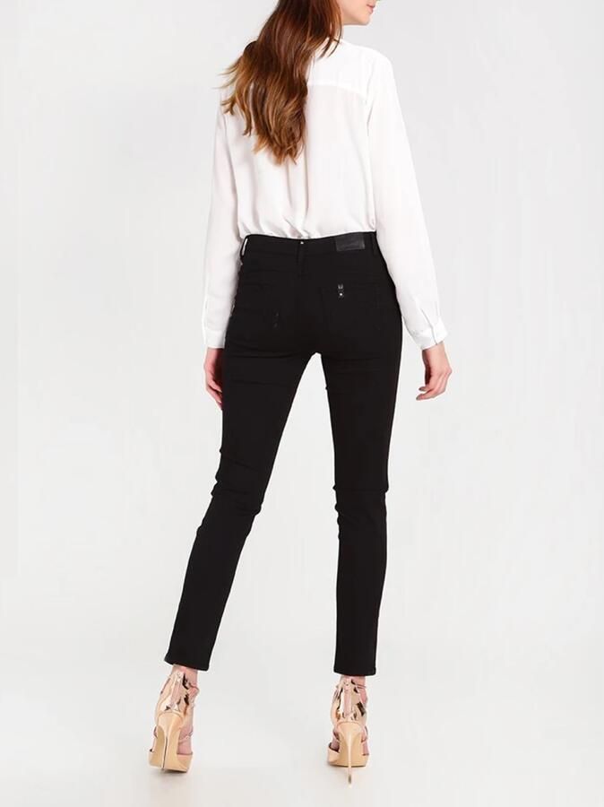 Liu Jo White Skinny fit high waist jeans met stretch model 'Divine' - Foto 5