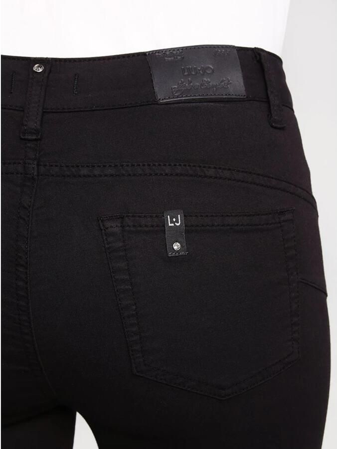 Liu Jo White Skinny fit high waist jeans met stretch model 'Divine'