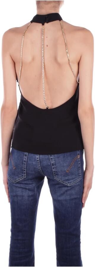 Liu Jo Stijlvolle Tanktop voor Vrouwen Black Dames - Foto 3