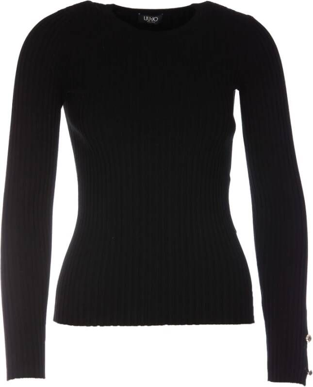 Liu Jo Long Sleeve Tops Zwart Dames